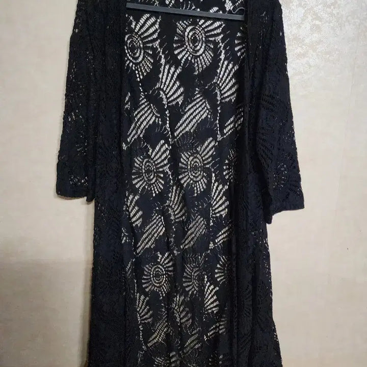 [BUNJANG] Lace Kimono Robe / 레이스가운