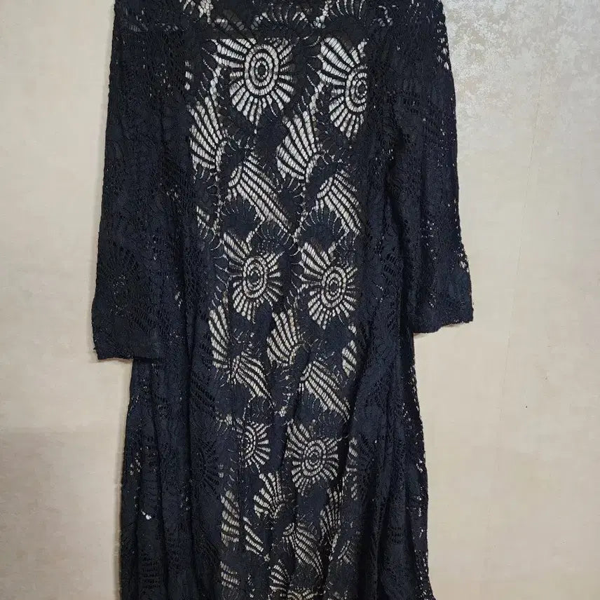 [BUNJANG] Lace Kimono Robe / 레이스가운