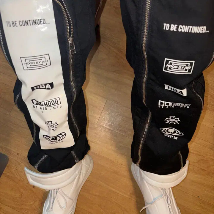 [BUNJANG] Hood By Air Detachable Panel Multi Zipper Pants / 후드바이에어(Hood By Air, HBA) 디태처블 패널 멀티 지퍼 팬