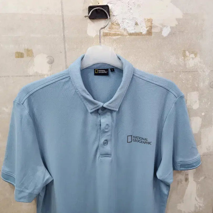 [BUNJANG] National Geographic Cotna Collar Short Sleeve T-Shirt Size 100 / (100)내셔널지오그래픽 정품 코트나 카라 반팔티/100/상태우수