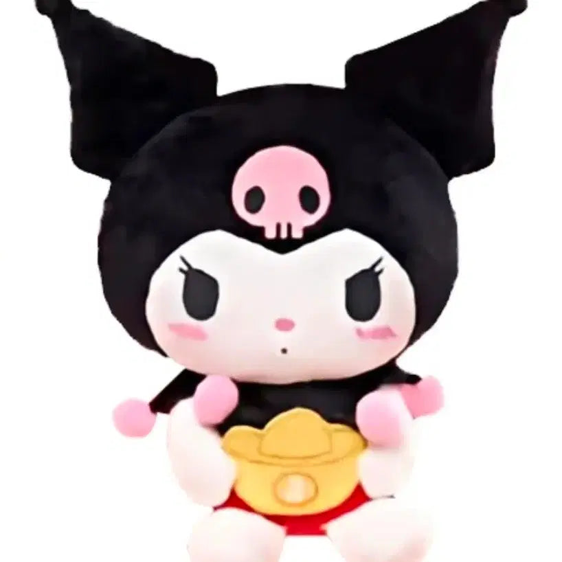 [BUNJANG] Sanrio Official Kuromi Lucky Draw Plush Keychain (Sealed) / (미개봉) 산리오 정품 쿠지 E상 쿠로미 복 인형 키링