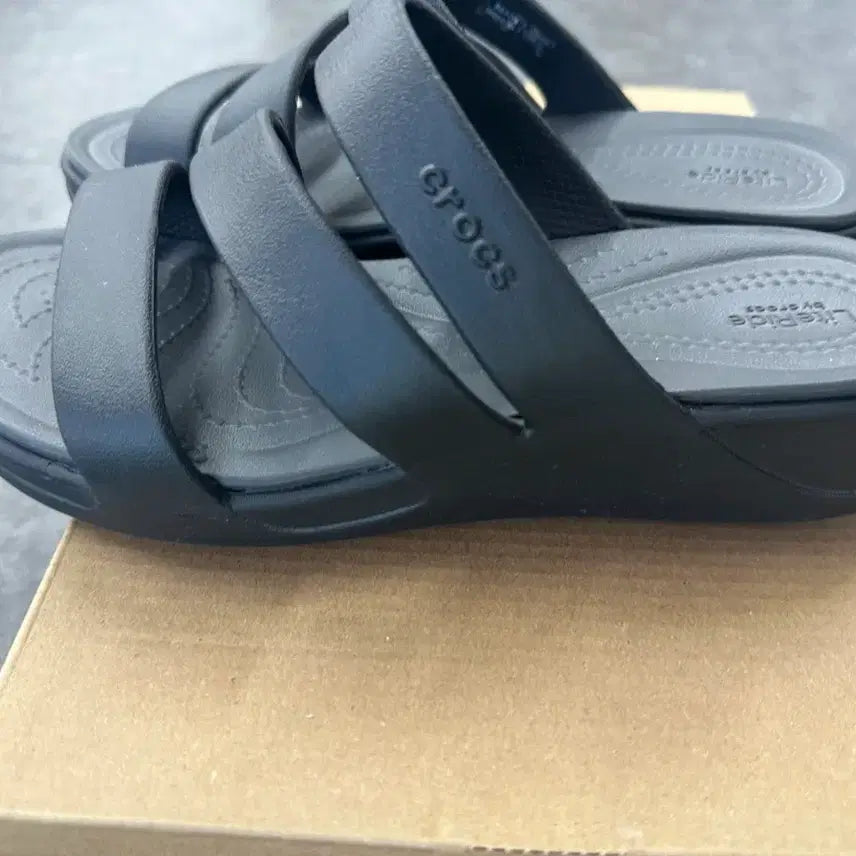 [BUNJANG] Crocs Slides Black 230mm / 크록스 슬리퍼 블랙 230mm