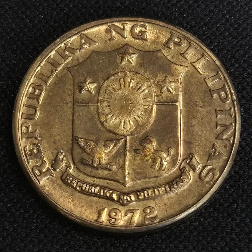 [BUNJANG] 1972 Philippines 5 Centimo Coin / 1972년 필리핀 5센티모 동전[EP. 2773]