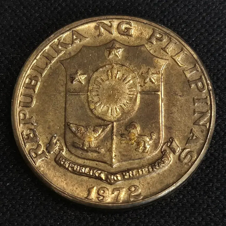 [BUNJANG] 1972 Philippines 5 Centimo Coin / 1972년 필리핀 5센티모 동전[EP. 2773]