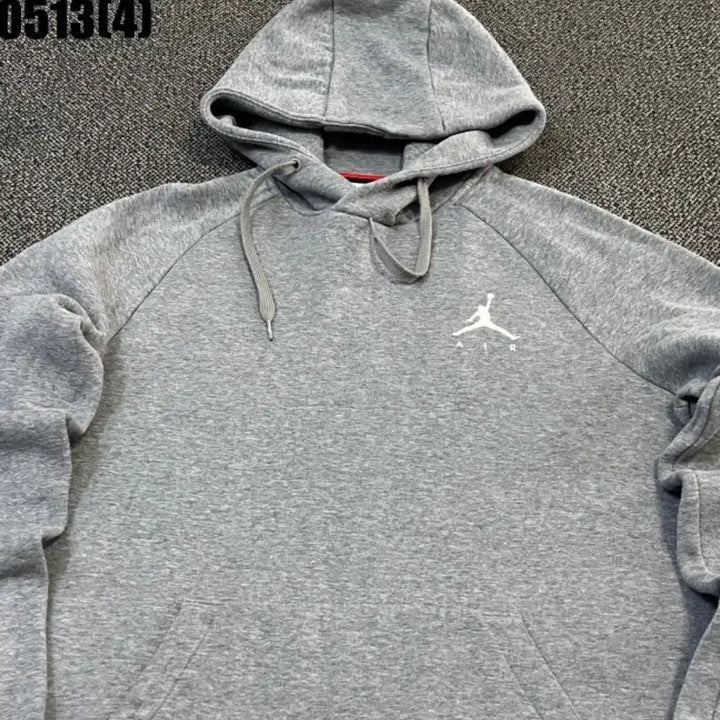 [BUNJANG] Jordan Brushed Hoodie Grey / 조던 기모 후드티 그레이