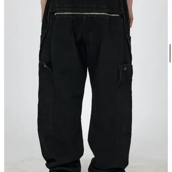[BUNJANG] Plastic Product MPa H-ZIP Pocket Pants Black / M) 플라스틱프로덕트 MPa H-ZIP POCKET PANTS 블랙