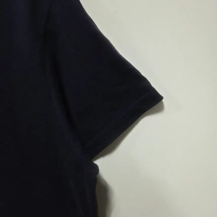 [BUNJANG] Marithe Francois Girbaud Navy Cropped Short-Sleeve T-Shirt / 마리떼 프랑소와 저버 네이비 크롭 반팔티 M 26051312
