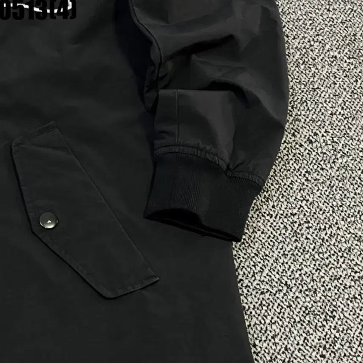 [BUNJANG] FRANC SEOUL Black Long Flight Jumper / 프랑크서울 블랙 롱 항공 점퍼
