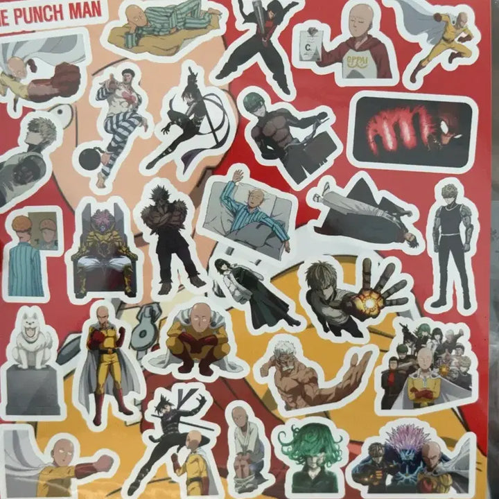 [BUNJANG] One-Punch Man, Jujutsu Kaisen, Attack on Titan, Chainsaw Man, Demon Slayer Die-Cut Stickers / 애니 원펀맨 주술회전 진격의거인 체인소맨 귀멸의칼날 칼선 스티커