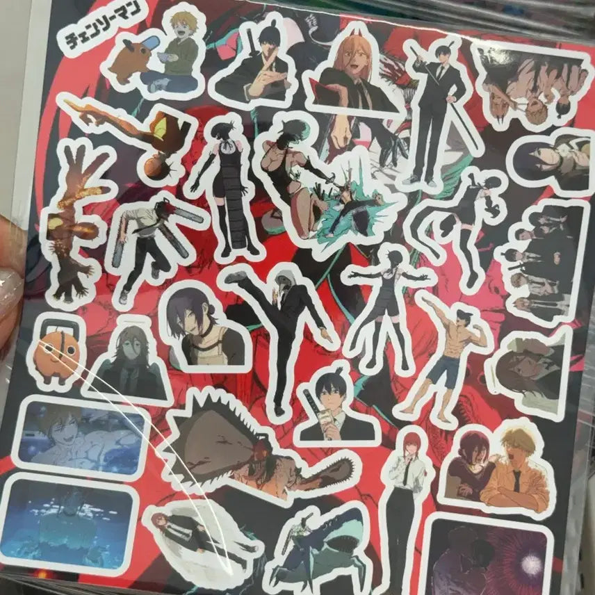 [BUNJANG] One-Punch Man, Jujutsu Kaisen, Attack on Titan, Chainsaw Man, Demon Slayer Die-Cut Stickers / 애니 원펀맨 주술회전 진격의거인 체인소맨 귀멸의칼날 칼선 스티커
