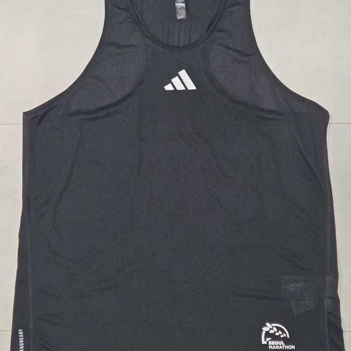 [BUNJANG] Adidas 2025 Dong-A Marathon Commemorative Singlet (M) / 아디다스 싱글렛 M사이즈 2025동아마라톤 기념