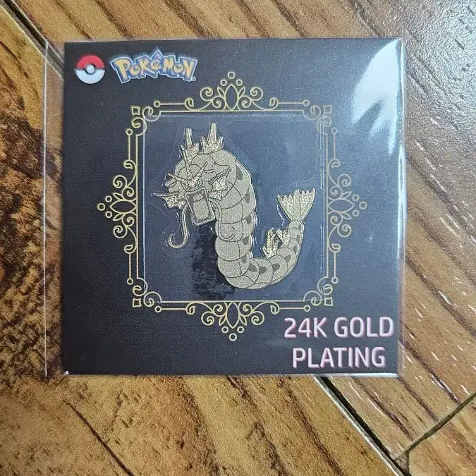 [SOLD OUT] 포켓몬 24K 금도금 갸라도스 스티커