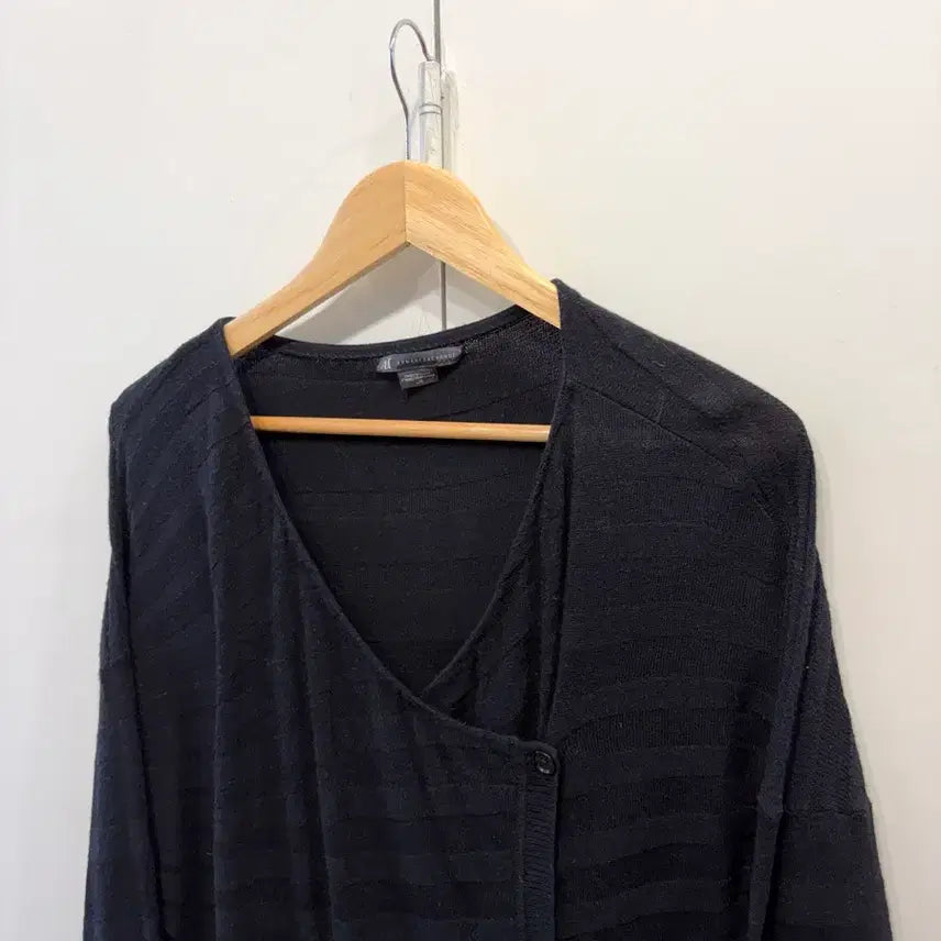[BUNJANG] Armani Exchange Drape Stripe Cardigan / 아르마니 익스체인지 드레이프 스트라이프 가디건