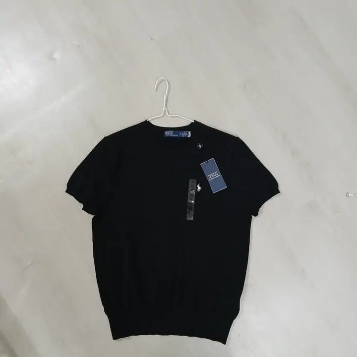 [SOLD OUT] 폴로 랄프로렌 반팔 니트 블랙 새상품 55반~날씬66