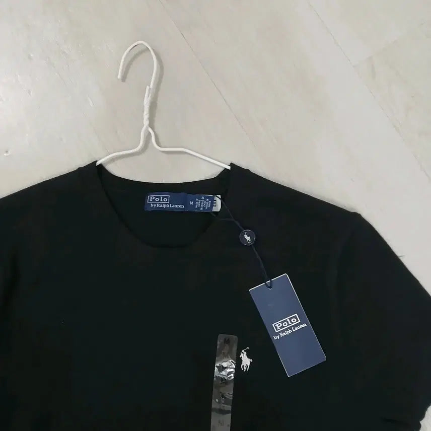 [SOLD OUT] 폴로 랄프로렌 반팔 니트 블랙 새상품 55반~날씬66