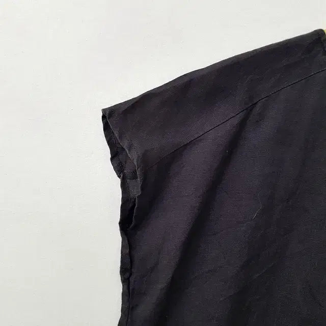 [BUNJANG] Studio CLIP Linen Blouse Navy / studio CLIP 린넨 블라우스 네이비
