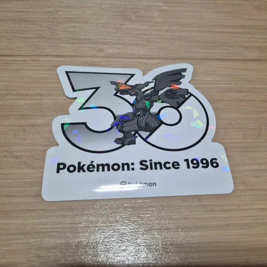 [BUNJANG] Pokemon 30th Anniversary Sticker Zekrom / 포켓몬 30주년 스티커 제크로무 판매