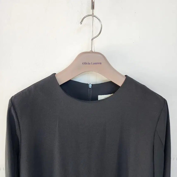 [BUNJANG] Feminiq Daily Black Pleated Long Dress / 페미니크 데일리 블랙 플리츠 롱 원피스