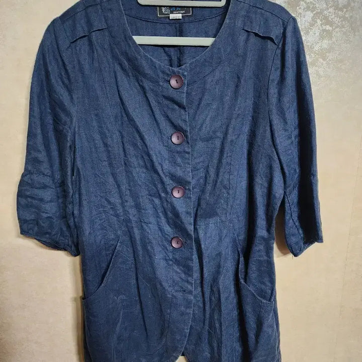[BUNJANG] Kim Chang Sook Boutique Linen Jacket / 린넨자켓