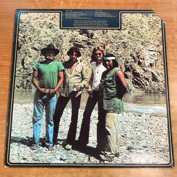 [BUNJANG] Jim Capaldi - Whale Meet Again LP / 미국 LP) Jim Capaldi - Whale Meet Again