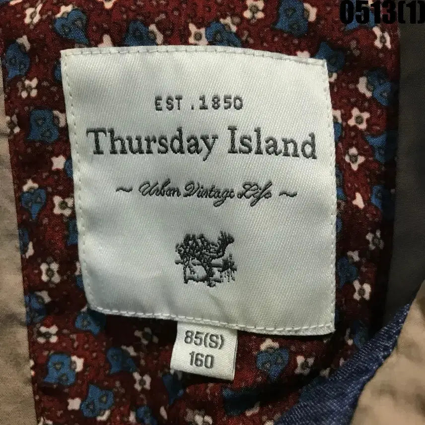 [BUNJANG] Thursday Island Khaki Cotton Field Jacket (Size S) / Thursday Island 카키색 야상 코트 s