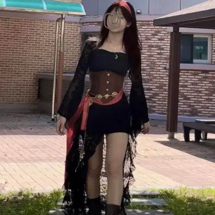 [BUNJANG] Pirate Graduation Photo Costume Set / 해적 졸업사진