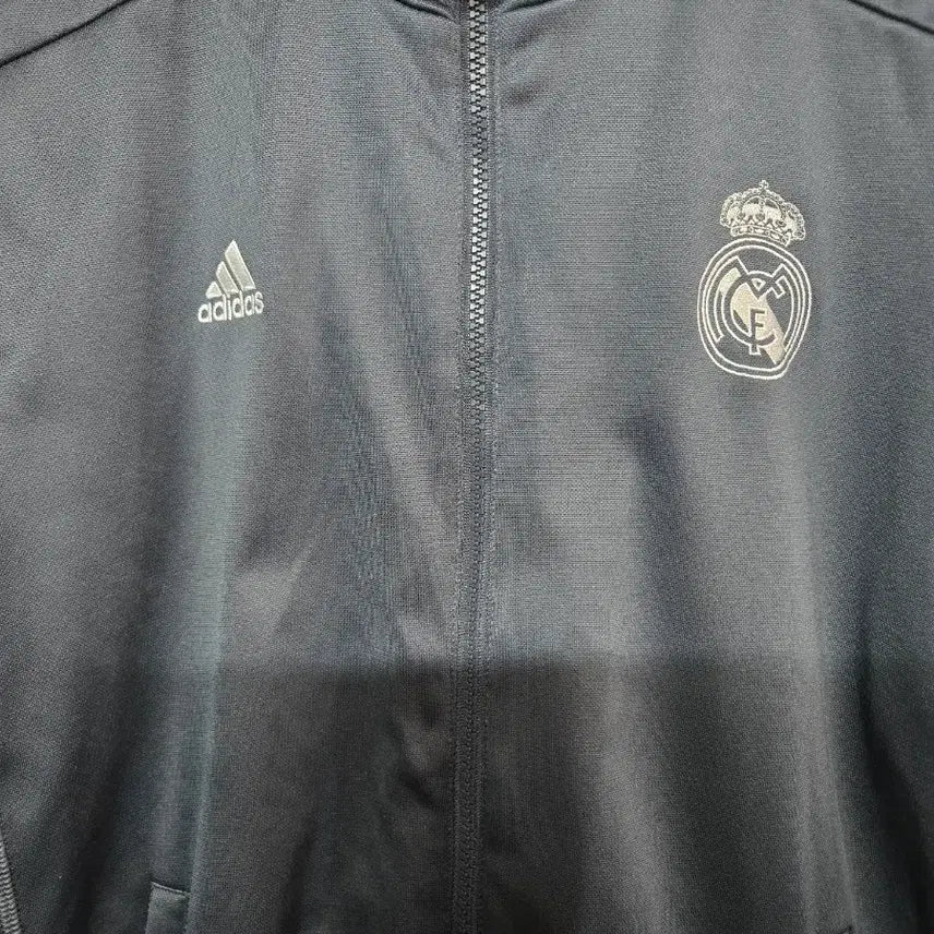 [BUNJANG] Adidas Real Madrid Track Top Grey Size 110 / 아디다스 레알마드리드 트랙탑 그레이 110