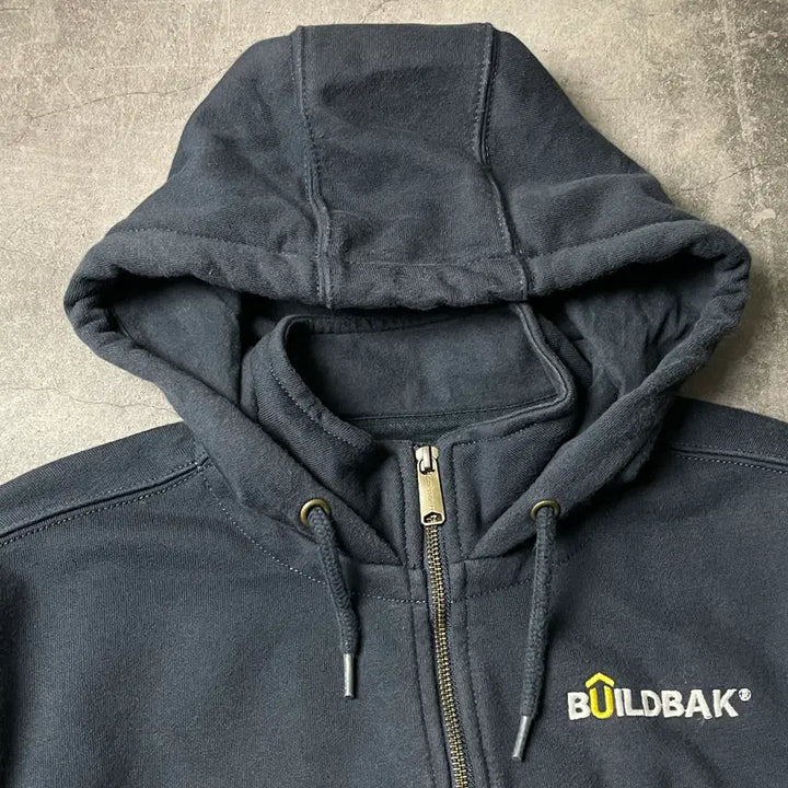 [BUNJANG] Carhartt Navy Half-Zip Fleece Hoodie / CARHARTT 칼하트 네이비 하프집업 기모 후드티 A00949