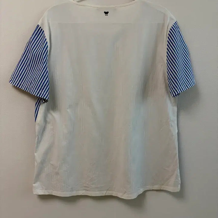 [BUNJANG] Weekend Max Mara Striped Short Sleeve Blouse / WEEKEND MaxMara 스트라이프 반팔 블라우스