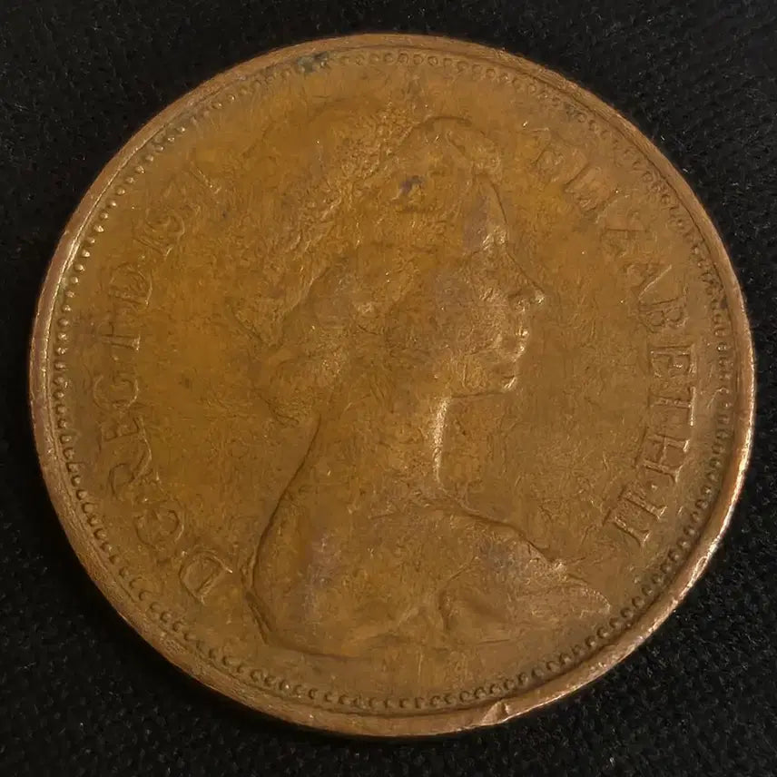 [BUNJANG] 1971 United Kingdom 2 Pence Coin / 1971년 영국 2펜스 동전[EP. 2777]