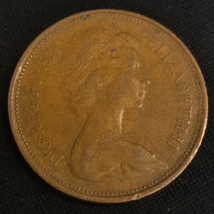 [BUNJANG] 1971 United Kingdom 2 Pence Coin / 1971년 영국 2펜스 동전[EP. 2777]