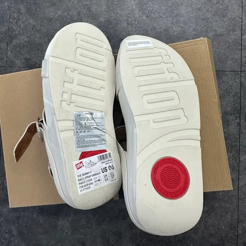 [BUNJANG] Fitflop Strap Sandals (230mm) / 핏플랍 스트랩 샌들 230mm