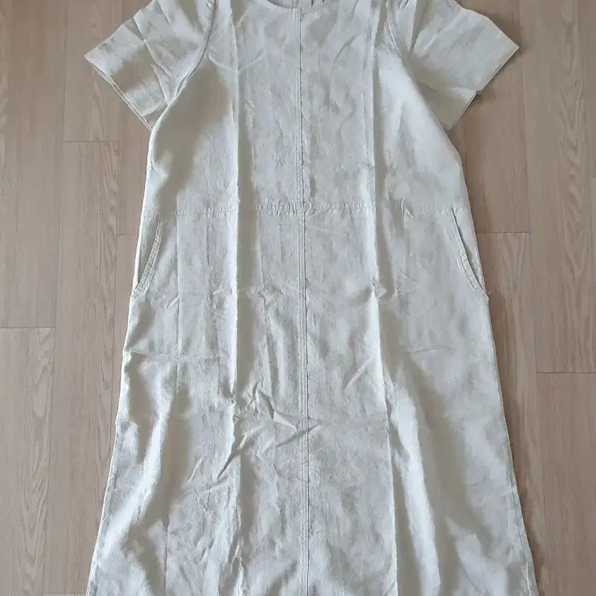 [BUNJANG] Mayblue Linen Dress (Oat Beige) / 린넨원피스 (메이블루)