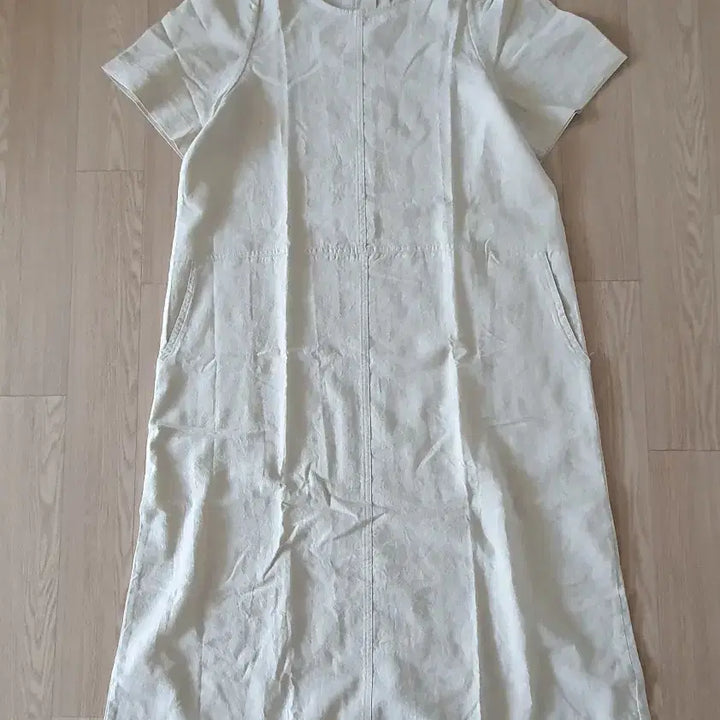 [BUNJANG] Mayblue Linen Dress (Oat Beige) / 린넨원피스 (메이블루)