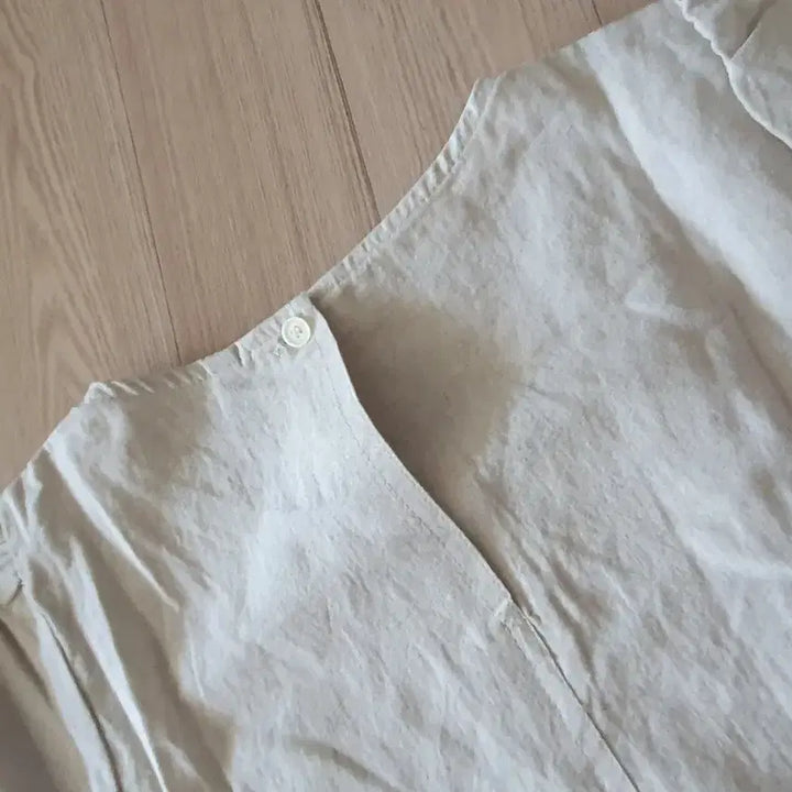 [BUNJANG] Mayblue Linen Dress (Oat Beige) / 린넨원피스 (메이블루)