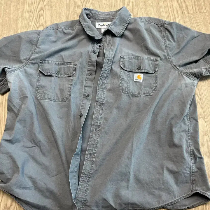 [BUNJANG] Carhartt Pocket Short Sleeve Shirt / 칼하트 포켓 반팔 셔츠 남방