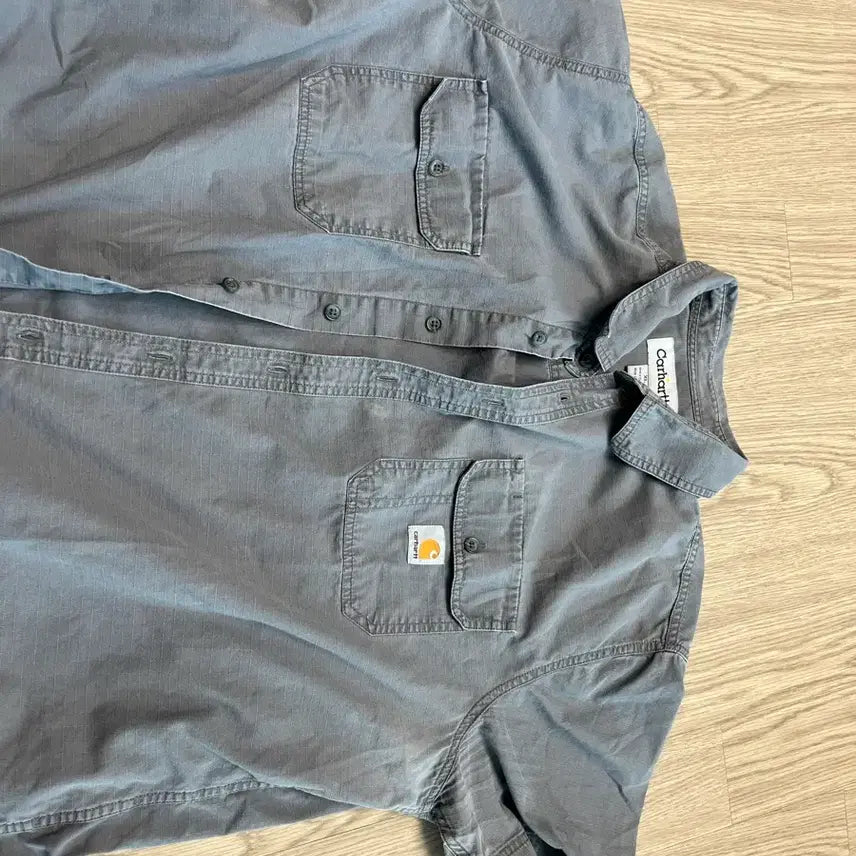 [BUNJANG] Carhartt Pocket Short Sleeve Shirt / 칼하트 포켓 반팔 셔츠 남방