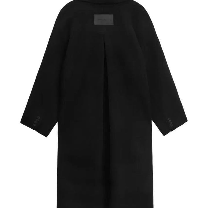 [BUNJANG] Triming Bird Wide Long Coat Black / 트리밍버드 와이드 롱코트 블랙 1