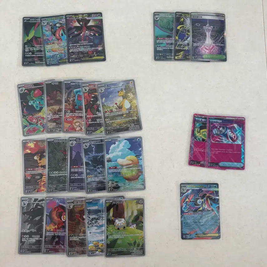 [BUNJANG] Pokemon Card Singles - Various Rarities (SAR, SR, AR, RR, ACE) / 포켓몬카드 메가개굴닌자SAR, 고라파덕 등 낱개판매