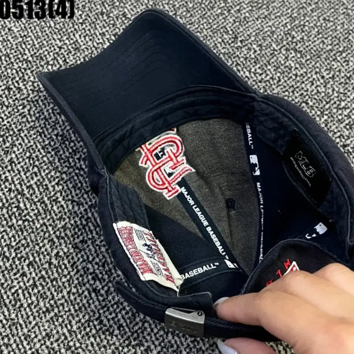 [BUNJANG] St. Louis Cardinals Black Ball Cap / 세인트루이스 카디널스 볼캡 블랙