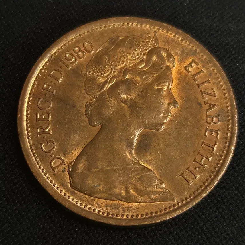 [BUNJANG] 1980 United Kingdom 2 Pence Coin / 1980년 영국 2펜스 동전[EP. 2779]