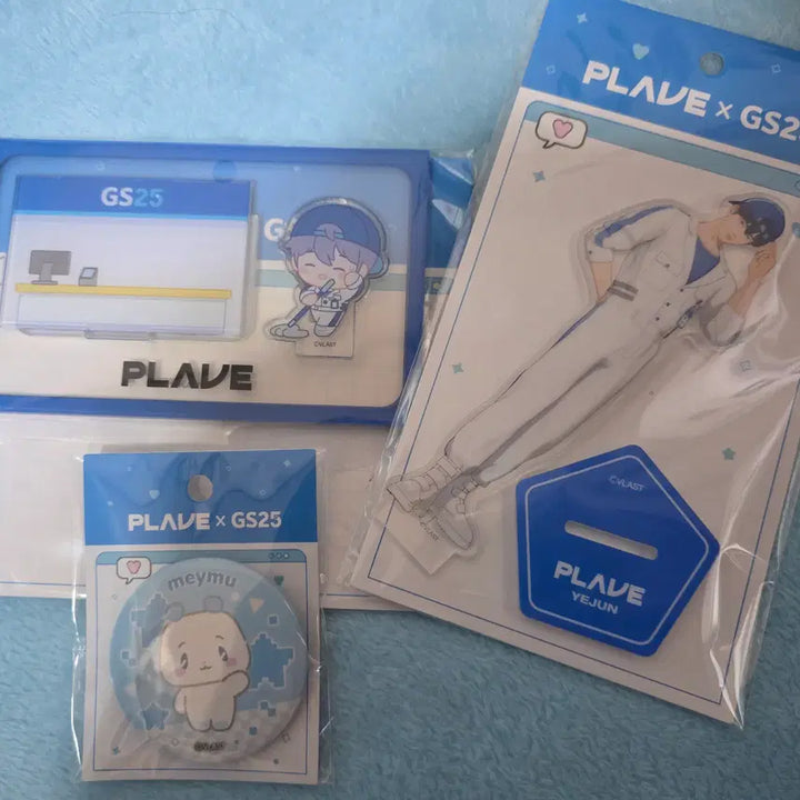 [BUNJANG] PLAVE POB Yejun Acrylic Stand, Diorama, Badge Set / 플레이브 gs25 예준 아크릴스탠드, 디오라마, 뱃지