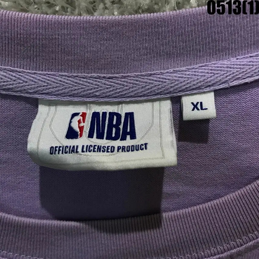 [BUNJANG] NBA Purple Long Sleeve T-Shirt XL / NBA 퍼플 긴팔 티셔츠 XL