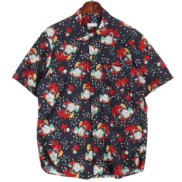 [BUNJANG] Slowear Glen Short Sleeve Shirt / 슬로웨어 SLOWEAR 글랜 반팔 셔츠 40 / k4539