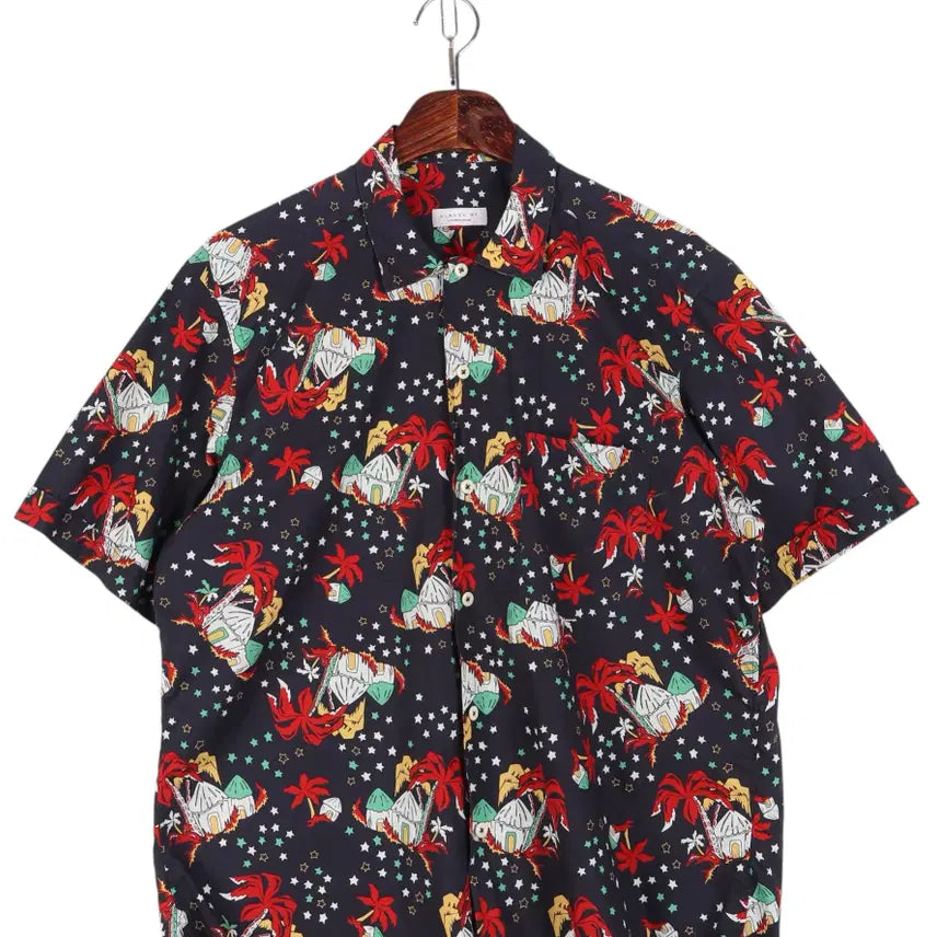 [BUNJANG] Slowear Glen Short Sleeve Shirt / 슬로웨어 SLOWEAR 글랜 반팔 셔츠 40 / k4539