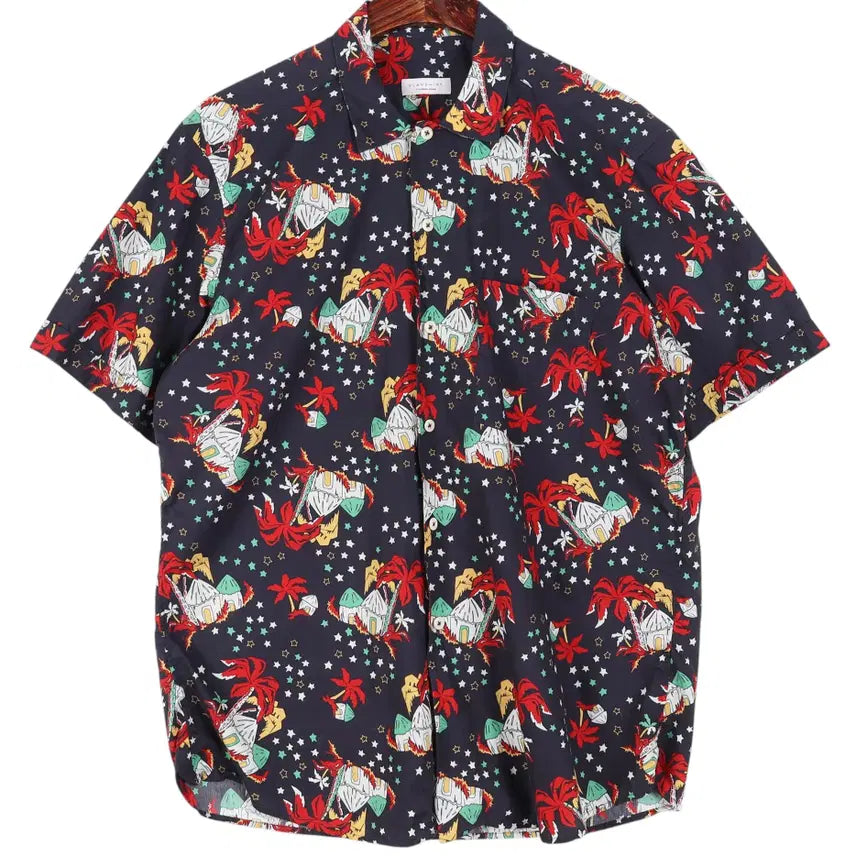 [BUNJANG] Slowear Glen Short Sleeve Shirt / 슬로웨어 SLOWEAR 글랜 반팔 셔츠 40 / k4539