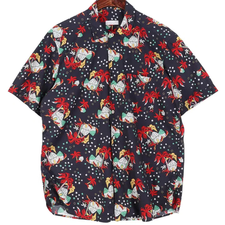 [BUNJANG] Slowear Glen Short Sleeve Shirt / 슬로웨어 SLOWEAR 글랜 반팔 셔츠 40 / k4539