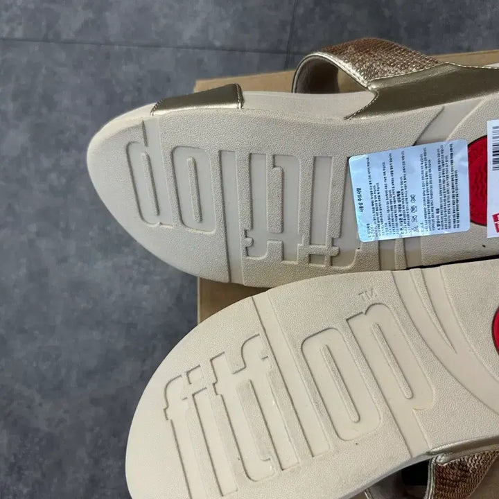 [BUNJANG] Fitflop Sequin Detail Sandals 230mm / 핏플랍 슬리퍼 230mm