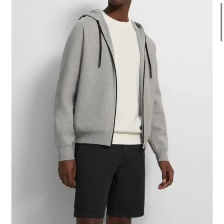 [BUNJANG] Theory Jacquard Hoodie / 띠어리 자고 후드 판매해요