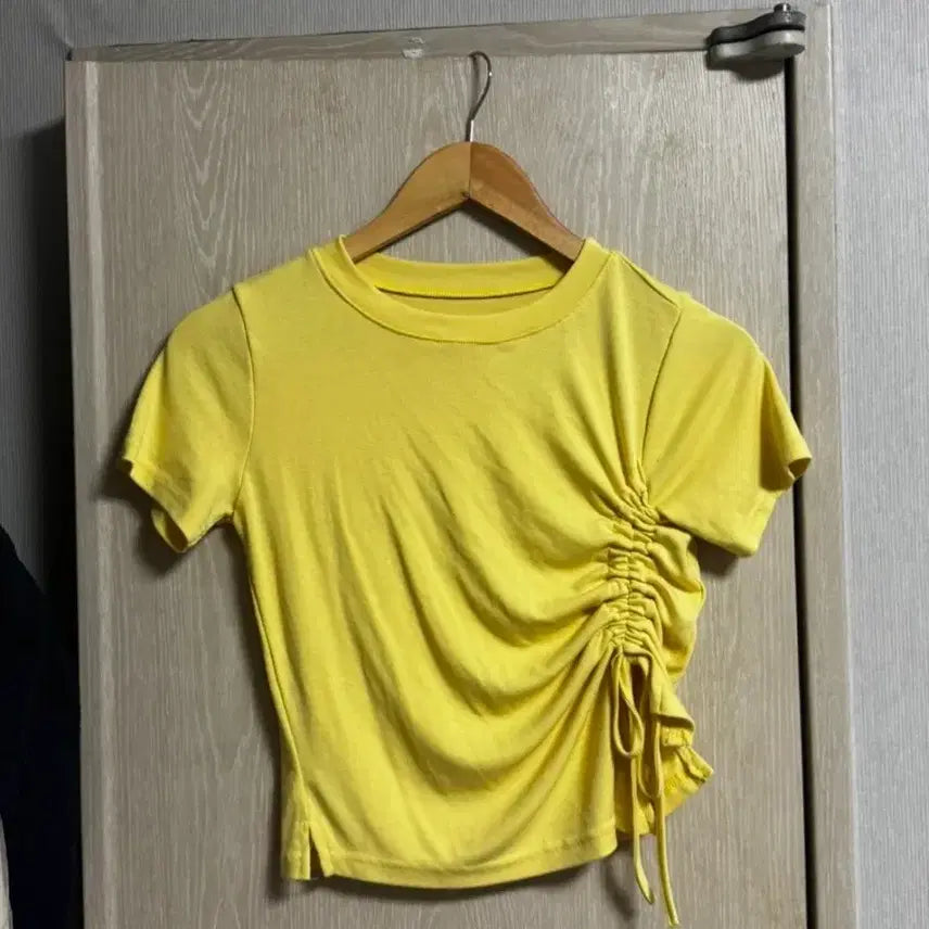 [BUNJANG] Shirring T-Shirt / 셔링티셔츠